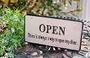 OPEN&CLOSED アイアンプレート オープン&クローズ 玄関サイン レトロ 裏表 ショップ看板 カントリー雑貨 インテリアサイン 店頭看板 店頭案内 開店...