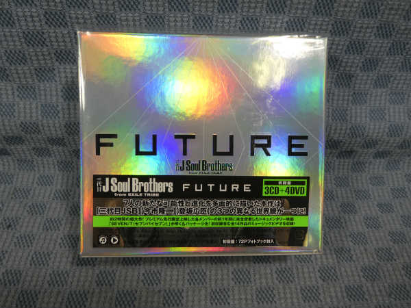 未開封新品 3CD 4DVD「 三代目 J Soul Brothers from EXILE TRIBE / FUTURE 」初回盤 スマプラ