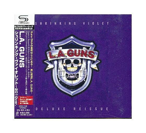 未開封新品SHM-CD「 L.A. GUNS / シュリンキング・ヴァイオレット 〜 2010ver. 」L.A.ガンズ