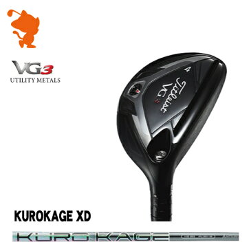 タイトリスト 2018年 VG3 ユーティリティTitleist VG3 UTILITYKUROKAGE XD カーボンシャフトメーカーカスタム 日本モデル