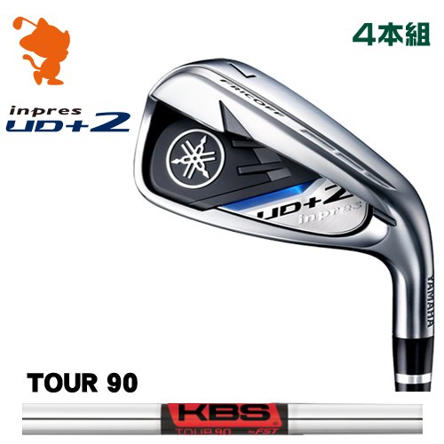 ヤマハ 21 インプレス UD+2 アイアンYAMAHA 21 inpres UD＋2 IRON 4本組KBS TOUR 90 スチールシャフトメーカーカスタム 日本モデル