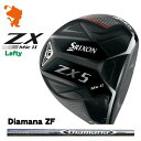 DUNLOP SRIXON ZX5 MkII Lefty DRIVER _bv XN\ ZX5 Mk2 teB hCo[ Diamana ZF fBA}i [J[JX^