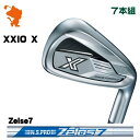 DUNLOP 24 XXIO X -eks- IRON ダンロップ ゼクシオ エックス アイアン 7本組 NSPRO Zelos7 ゼロス メーカーカスタム