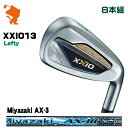 DUNLOP XXIO 13 Lefty IRON _bv [NVI13 teB ACA 8{g Miyazaki AX-3 J[{Vtg [J[JX^