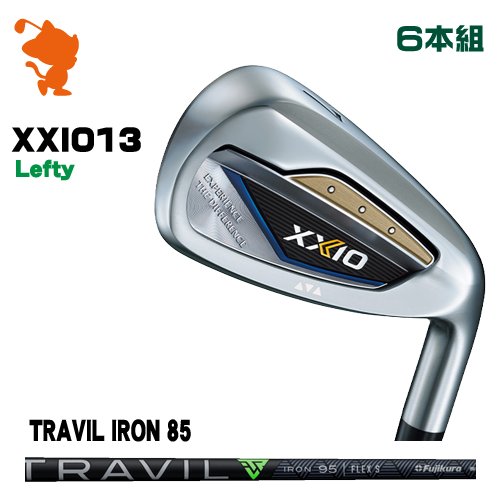 DUNLOP XXIO 13 Lefty IRON ダンロップ ゼクシオ13 レフティ アイアン 6本組 TRAVIL IRON 85 トラビルアイアン メーカーカスタム