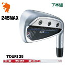 BRIDGESTONE 2024 245MAX IRON uaXg 245}bNX ACA 7{g NSPRO MODUS3 SYSTEM3TOUR125 [_X [J[JX^