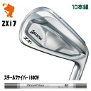 DUNLOP 2024 SRIXON ZXi7 IRON ダンロップ スリクソン ZXi7 アイアン 10本組 スチールファイバーi 80CW メーカーカスタム