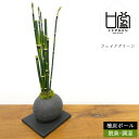 フェイクグリーン 造花盆栽 人工観葉植物 トクサ 檜炭ボール インテリアグリーン 和モダン 消臭 脱臭 調湿 コンパクト プレゼント ギフト おしゃれ 癒やし ...