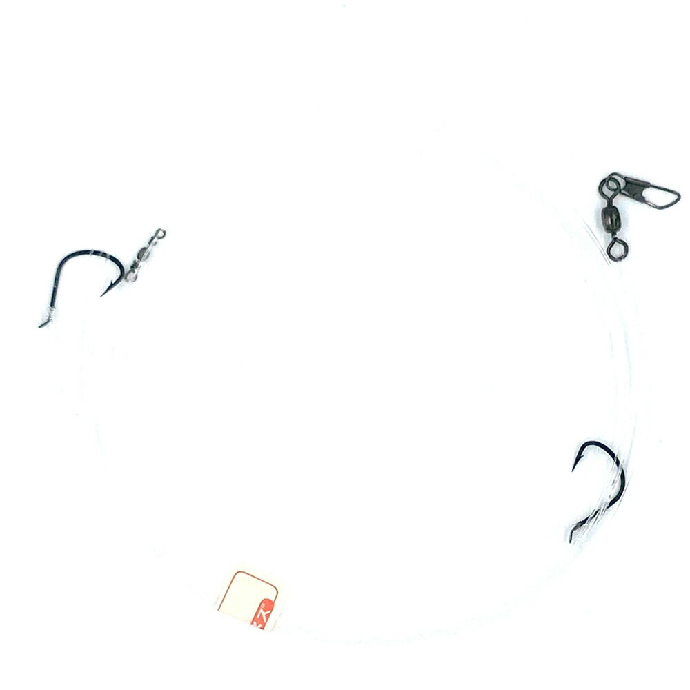 米津屋 前浜手造り仕掛 石持鈎 吹流仕掛 海津15号 ハリス5号 2本針 仕掛け 糸付き 釣り具 釣り針