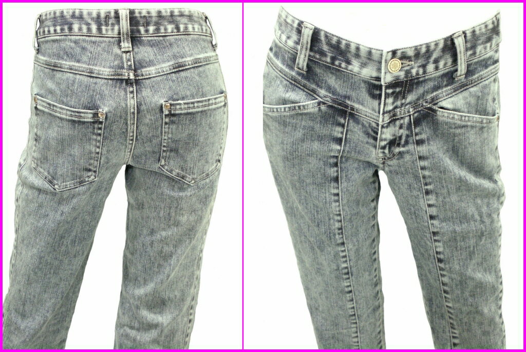 わけあり並の激安価格 当店オリジナルブランドZERO&ZEROジーンズ#001スーパーケミカルサブリナパンツ☆80年代にブレイクしたケミカルウォッシュが再ブーム！！新しいケミカルの形！☆国産ジーンズ発祥の地岡山県倉敷市児島発☆【smtb-KD】