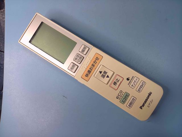 A75C3546 Panasonic パナソニック エアコン用リモコン 送料無料 スピード発送 即決 動作確認済 不良品返金保証 純正 D0901