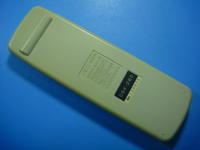 CSK-280 コロナ CORONA エアコン リモコン 送料無料 スピード発送 即決 動作確認済 不良品返金保証 純正 D1555