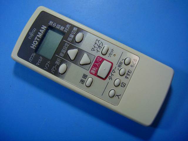 KHR-60J1 FUJITSU 富士通 ホットマン HOTMAN エアコン用 リモコン 送料無料 スピード発送 即決 不良品..