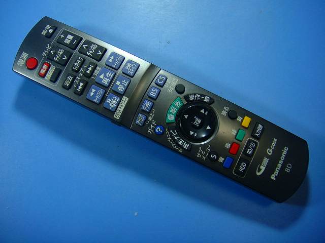 N2QAYB000188 Panasonic パナソニック BDレコーダー リモコン 送料無料 スピード発送 即決 動作確認済 ..