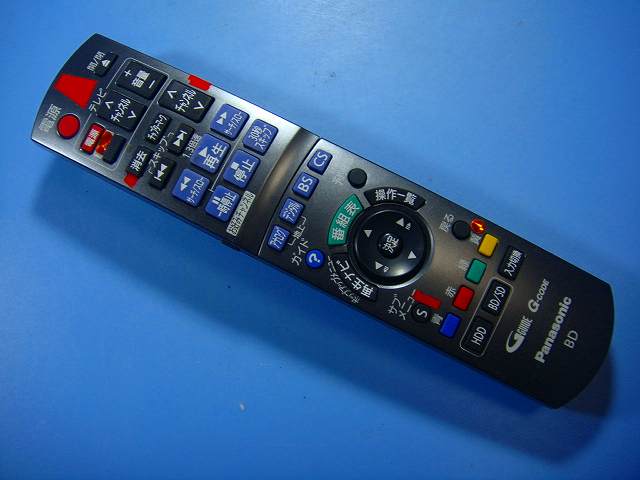 N2QAYB000188 Panasonic パナソニック BDレコーダー リモコン 送料無料 スピード発送 即決 動作確認済 ..