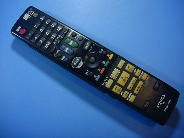GA684PA シャープ SHARP BDレコーダー リモコン 送料無料 スピード発送 即決 動作確認済 不良品返金保..
