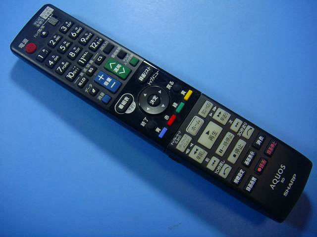 GB017PA シャープ SHARP BDレコーダー リモコン 送料無料 スピード発送 即決 動作確認済 不良品返金保..