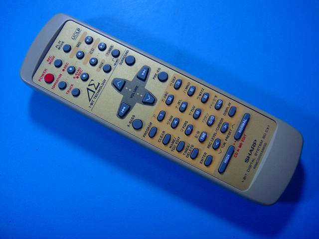 SD-CX1 シャープ SHARP オーディオ リモコン 送料無料 スピード発送 即決 動作確認済 不良品返金保証 ..