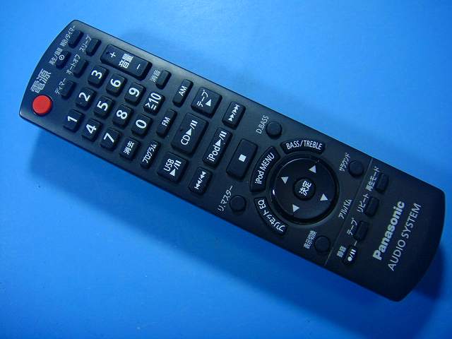 N2QAYB000390 パナソニック オーディオ リモコン 送料無料 スピード発送 即決 動作確認済 不良品返金保証 純正 D5989