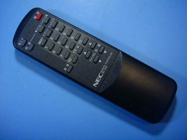 RD-258 NEC テレビ リモコン 送料無料 スピード発送 即決 動作確認済 不良品返金保証 純正 D6474