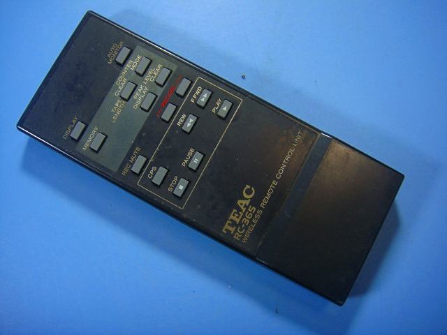 Cameras - RC-365 TEAC カセットデッキ リモコン 送料無料 スピード発送 即決 動作確認済 不良品返金保証 純正 D6911