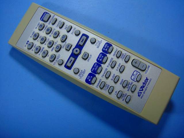 RM-SNSX7WMD ビクター オーディオ リモコン 送料無料 スピード発送 即決 動作確認済 不良品返金保証 純正 D6984