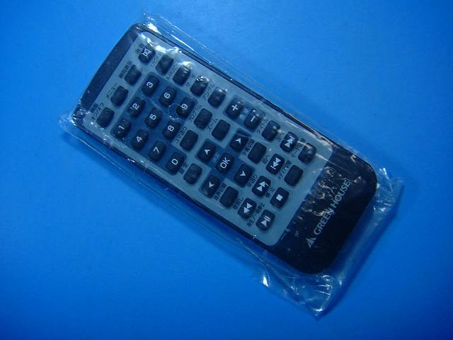 未使用品 10N1PDV-RC GREEN HOUSE オーディオ リモコン 送料無料 スピード発送 即決 動作確認済 不良品返金保証 純正 D7059