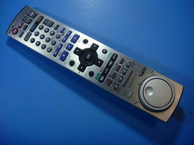 EUR7632X30 Panasonic DVD/VHS/HDDレコーダーリモコン 送料無料 スピード発送 即決 動作確認済 不良品返金保証 純正 D7072