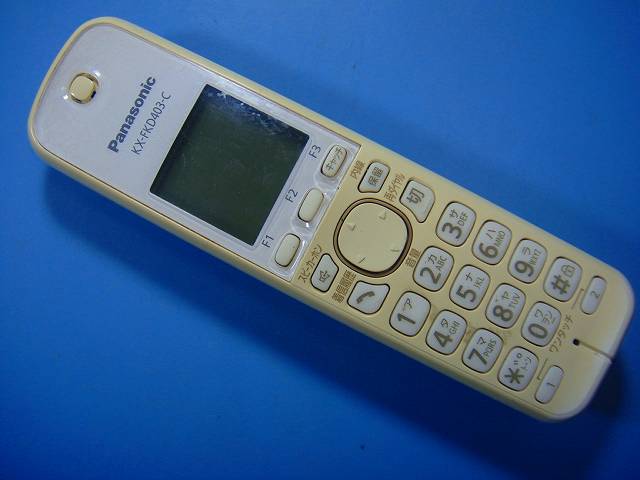 KX-FKD403-C Panasonic パナソニック 電話 子機 送料無料 スピード発送 即決 不良品返金保証 純正 D7207...
