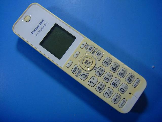 KX-FKD404-W2 Panasonic パナソニック 電話機子機 送料無料 スピード発送 即決 不良品返金保証 純正 D7..