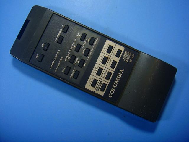 RC-437 COLUMBIA コロンビア オーディオ リモコン 送料無料 スピード発送 即決 動作確認済 不良品返金保証 純正 D7317