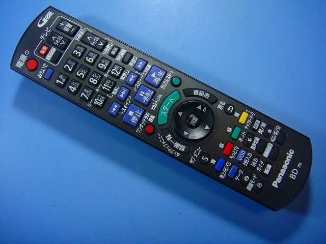 N2QAYB000906 Panasonic パナソニック BDレコーダー リモコン 送料無料 スピード発送 即決 動作確認済 不良品返金保証 純正 D7516