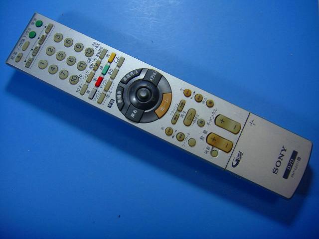 RMT-D227J SONY DVD リモコン 送料無料 スピード発送 即決 動作確認済 不良品返金保証 純正 D8078
