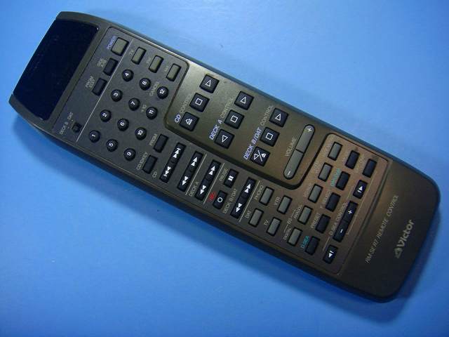 RM-SE R7 ビクター オーディオ リモコン 送料無料 スピード発送 即決 動作確認済 不良品返金保証 純正 D8195
