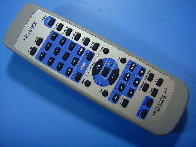 RC-RP0702 KENWOOD ケンウッド リモコン オーディオ 送料無料 スピード発送 即決 動作確認済 不良品返金保証 純正 D8217