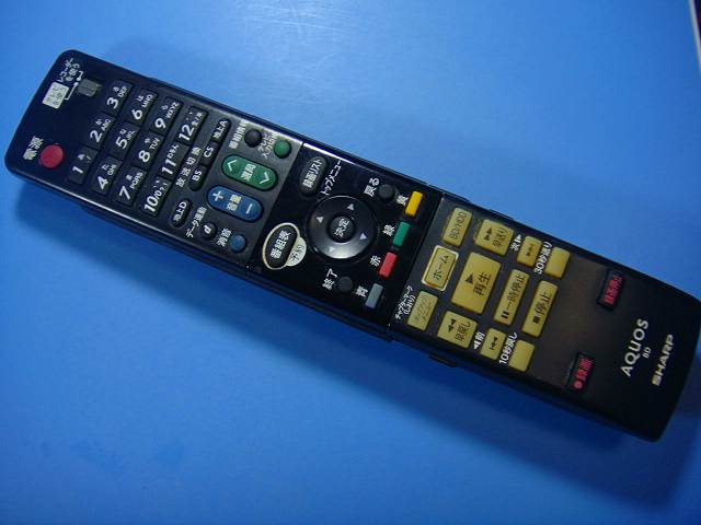GA810PA シャープ SHARP BDレコーダー リモコン 送料無料 スピード発送 即決 動作確認済 不良品返金保証 純正 D8310