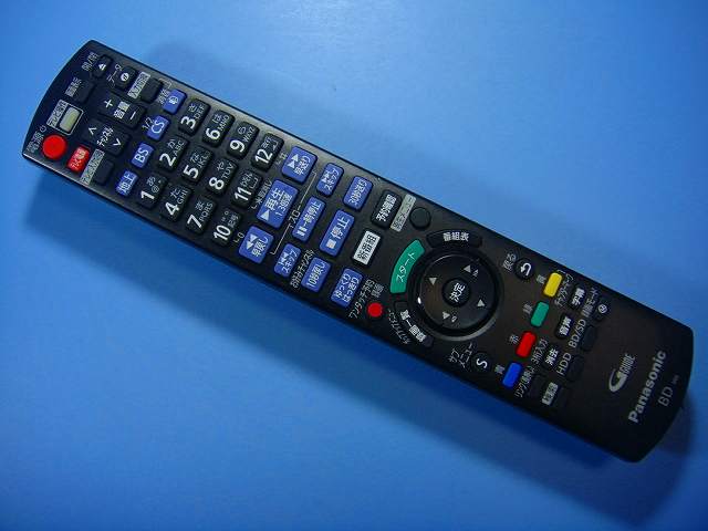 N2QAYB001056 Panasonic パナソニック BDレコーダー リモコン 送料無料 スピード発送 即決 動作確認済 不良品返金保証 純正 D8325