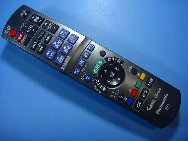 N2QAYB000188 Panasonic パナソニック BDレコーダー リモコン 送料無料 スピード発送 即決 動作確認済 不良品返金保証 純正 D8331