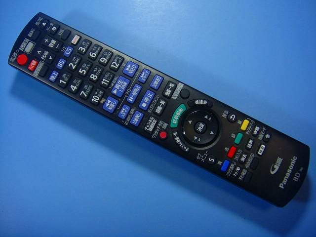 N2QAYB001069 Panasonic パナソニック BDレコーダー リモコン 送料無料 スピード発送 即決 動作確認済 不良品返金保証 純正 D8337