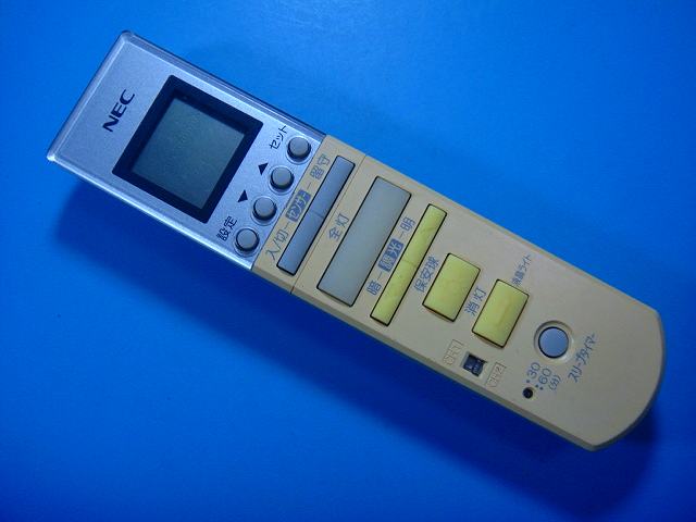 RL36 NEC 照明器具用 リモコン 送料無料 スピード発送 即決 動作確認済 不良品返金保証 純正 D8500