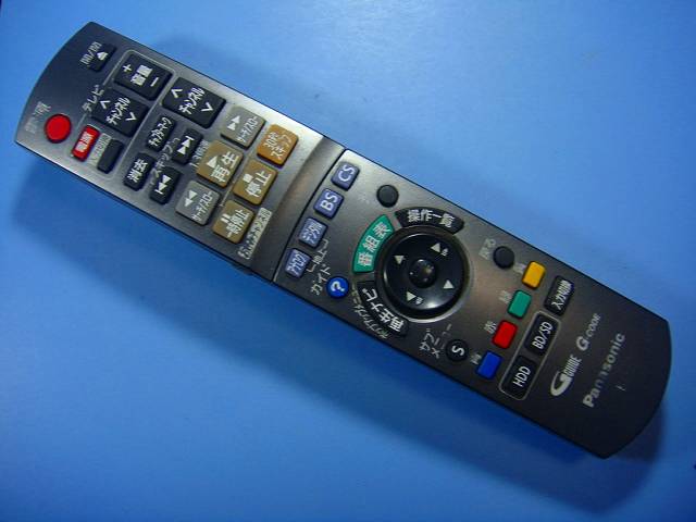 N2QAYB000188 Panasonic パナソニック BDレコーダー リモコン 送料無料 スピード発送 即決 動作確認済 不良品返金保証 純正 D8524