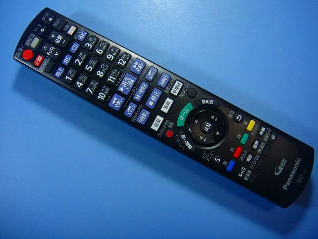 N2QAYB001223 Panasonic パナソニック BDレコーダー リモコン 送料無料 スピード発送 即決 動作確認済 不良品返金保証 純正 D8529