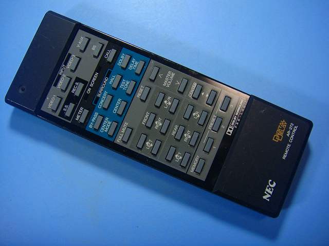 AR-272 NEC オーディオ リモコン 送料無料 スピード発送 即決 動作確認済 不良品返...