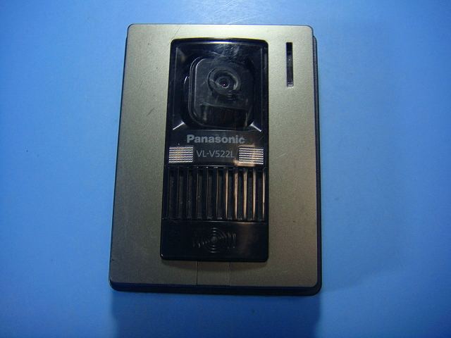Panasonic インターホン ドアホン VL-MV38 VL-V522L VL-V522L-S 概要 - カラーカメラ玄関子機 | インターホン・テレビ
