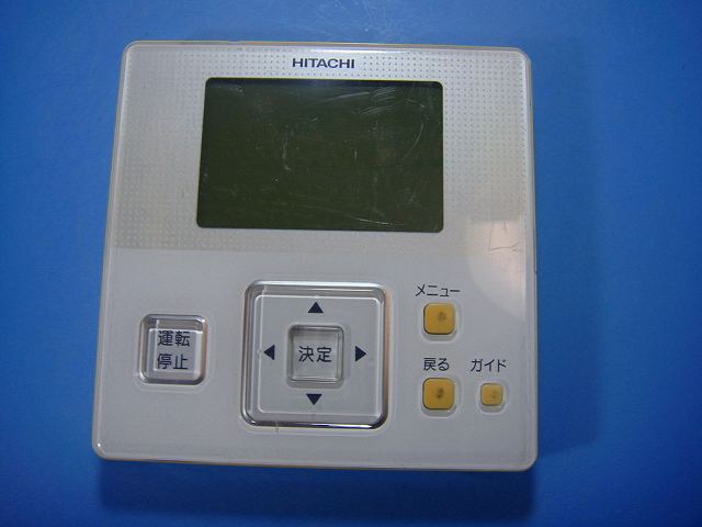 【商品情報】 メーカー：HITACHI 型番：PC-ARF 付属品：本体（写真内の物ですべてになります） ※電池カバー、バッテリー、充電器、コード、ふた カバー、枠等の付属品は写真に写ってない場合付属しません。 【商品の状態に関して】 使用感、スレキズ、日焼け等あります。 【状態に関して】 ・割れ、さび、日焼け、変色等写真よりご判断下さい。 ・給湯器等の水回りリモコンの水垢汚れは写真よりご判断下さい。 ・配線ありの商品に関して、切り具合は、写真よりご判断下さい。 ・電池ケース内、その他にさびがある場合写真に掲載致します。 ・簡易清掃になります。（アルコール消毒済み） ・商品の色見はご利用のパソコンやモニターの環境により、 実物と多少異なる場合がございます、ご了承下さい。 【業務エアコン、給湯器、子機等に関して】 本体がない為動作確認は行っておりません。 万が一、不具合の額ご返金致します。(到着7日以内に限ります) ※取付前に必ず業者の方に動作確認をしてもらって下さい。 【充電器、バッテリー等がある商品に関して】 バッテリー、充電器、コード等写真に写ってる場合は付属します。 ※バッテリーは、消耗品の為、動作補償対象外になります。 使用可能か、寿命等も不明です。 【発送に関して】 全国一律送料無料（日本郵便） ※離島・一部地域でも追加送料はかかりません。 厚み3cm以内はクリックポストで発送致します 厚み3cm以上はレターパックで発送致します。 13時までのお支払いの場合、当日発送致します。 13時以降のお支払いの場合、翌日発送致します。 ※交通状況、天候、当社の都合等で変更になる場合があります。 もちろんその場合も送料無料です。 【不良品返金保証に関して】 商品説明に記載が無い破損、不具合がある場合ご返金致します。　　　 到着後7日間以内にメール又はお電話にてご連絡下さい。 お客様都合による返品・交換は受付けておりません。ご了承下さい。 【ストア情報】 会社名：オークショップ 電話番号：076-201-8087 免許情報：古物商許可証　第511070011425号/石川県公安委員会