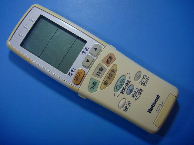 A75C2775 National ナショナル エアコンリモコン 送料無料 スピード発送 即決 動作確認済 不良品返金保証 純正 D3431