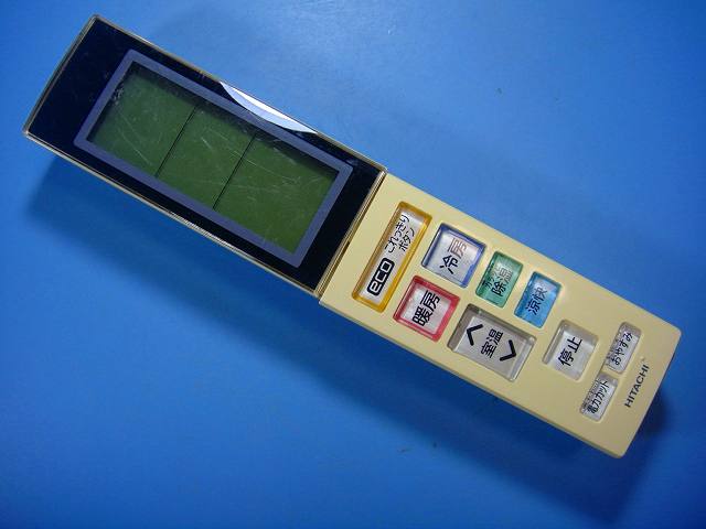 【商品情報】 メーカー：日立 型番：RAR-4W3 付属品：本体（写真内の物ですべてになります） ※電池カバー、バッテリー、充電器、コード、ふた カバー、枠等の付属品は写真に写ってない場合付属しません。 【商品の状態に関して】 使用感、スレキズ、日焼け等あります。 赤外線による動作確認OKでした 【状態に関して】 ・割れ、さび、日焼け、変色等写真よりご判断下さい。 ・給湯器等の水回りリモコンの水垢汚れは写真よりご判断下さい。 ・配線ありの商品に関して、切り具合は、写真よりご判断下さい。 ・電池ケース内、その他にさびがある場合写真に掲載致します。 ・商品の色見はご利用のパソコンやモニターの環境により、 実物と多少異なる場合がございます、ご了承下さい。 【赤外線による動作確認ができる商品に関して】 赤外線による動作確認ができる商品は、全ボタン動作確認しております。 不具合がある場合は、上記の（商品の状態に関して）の欄に記載いたします。 赤外線による動作確認がとれる主なリモコンは下記になります。 家庭用エアコン、テレビ、レコーダー、オーディオ、照明などのリモコンです。 ※一部赤外線タイプではない商品がございます。その場合は動作未確認のため、 動作保証は、下記の給湯器などのリモコンと同じ扱いとなります。 【業務エアコン、給湯器、子機等に関して】 本体がない為動作確認は行っておりません。 万が一、不具合の額ご返金致します。(到着7日以内に限ります) ※取付前に必ず業者の方に動作確認をしてもらって下さい。 【充電器、バッテリー等がある商品に関して】 バッテリー、充電器、コード等写真に写ってる場合は付属します。 ※バッテリーは、消耗品の為、動作補償対象外になります。 使用可能か、寿命等も不明です。 【商品の清掃に関して】 できるだけ販売価格を抑えるため、全体的に簡易清掃になります。 商品に管理番号を貼り保管しているため、テープの粘着部が 残る場合がございます。ご了承ください。 【発送に関して】 全国一律送料無料（日本郵便） ※離島・一部地域でも追加送料はかかりません。 厚み3cm以内はクリックポストで発送致します 厚み3cm以上はレターパックで発送致します。 13時までのお支払いの場合、当日発送致します。 13時以降のお支払いの場合、翌日発送致します。 ※交通状況、天候、当社の都合等で変更になる場合があります。 もちろんその場合も送料無料です。 【不良品返金保証に関して】 商品説明に記載が無い破損、不具合がある場合ご返金致します。　　　 到着後7日間以内にメール又はお電話にてご連絡下さい。 お客様都合による返品・交換は受付けておりません。ご了承下さい。 【ストア情報】 会社名：オークショップ 電話番号：076-201-8087 免許情報：古物商許可証　第511070011425号/石川県公安委員会　