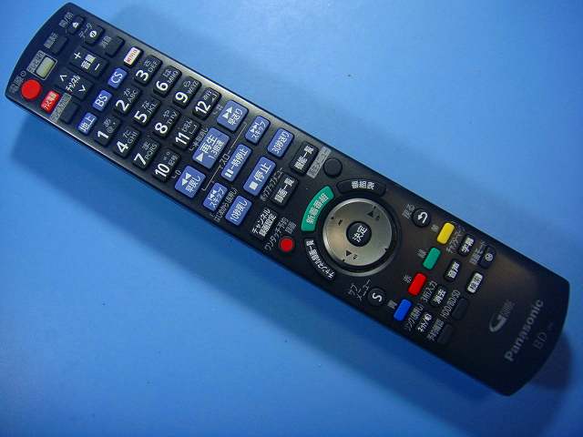 N2QAYB001148 Panasonic パナソニック テレビ用リモコン 送料無料 スピード発送 即決 動作確認済 不良品返金保証 純正 E4135