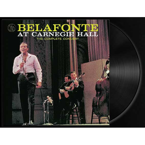 HARRY BELAFONTE（ハリー・ベラフォンテ） BELAFONTE AT CARNEGIE HALL 通常2枚組を3枚組でプレスした数量限定版。 1959年カーネギーホールの感動が蘇ります。【KK9N0D18P】