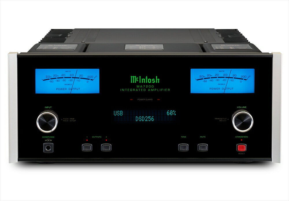 McIntosh - MA7200（プリメインアンプ）｛大型ELE｝【在庫有り・3～7営業日でお届け可能※北海道沖縄10営業日前後（代引不可）】